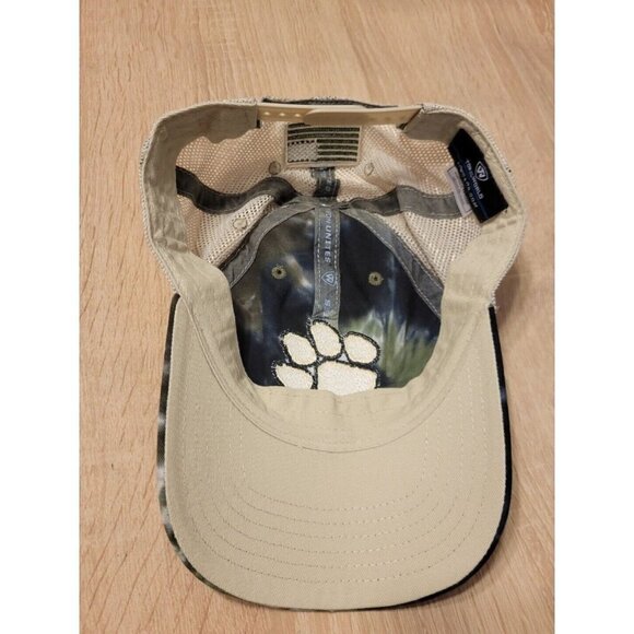 Clemson Tigers Top Of the World Hat Cap Adjustable Snapback OHT Green Tye Dye - Picture 5 of 7